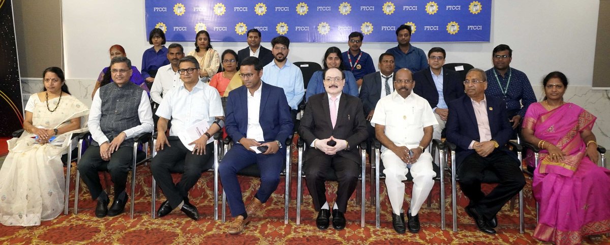 FTCCI's tweet image. "Congratulations to all the winners! 🎉 FTCCI hosted the 5th Edition of HR Awards on 15th March 2024, recognizing excellence in people processes. A celebration of best practices and innovation in HR. #FTCCI #HRAwards #PeopleProcesses"