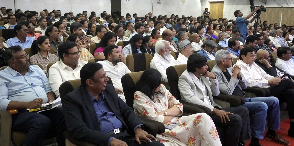 FTCCI's tweet image. "Congratulations to all the winners! 🎉 FTCCI hosted the 5th Edition of HR Awards on 15th March 2024, recognizing excellence in people processes. A celebration of best practices and innovation in HR. #FTCCI #HRAwards #PeopleProcesses"