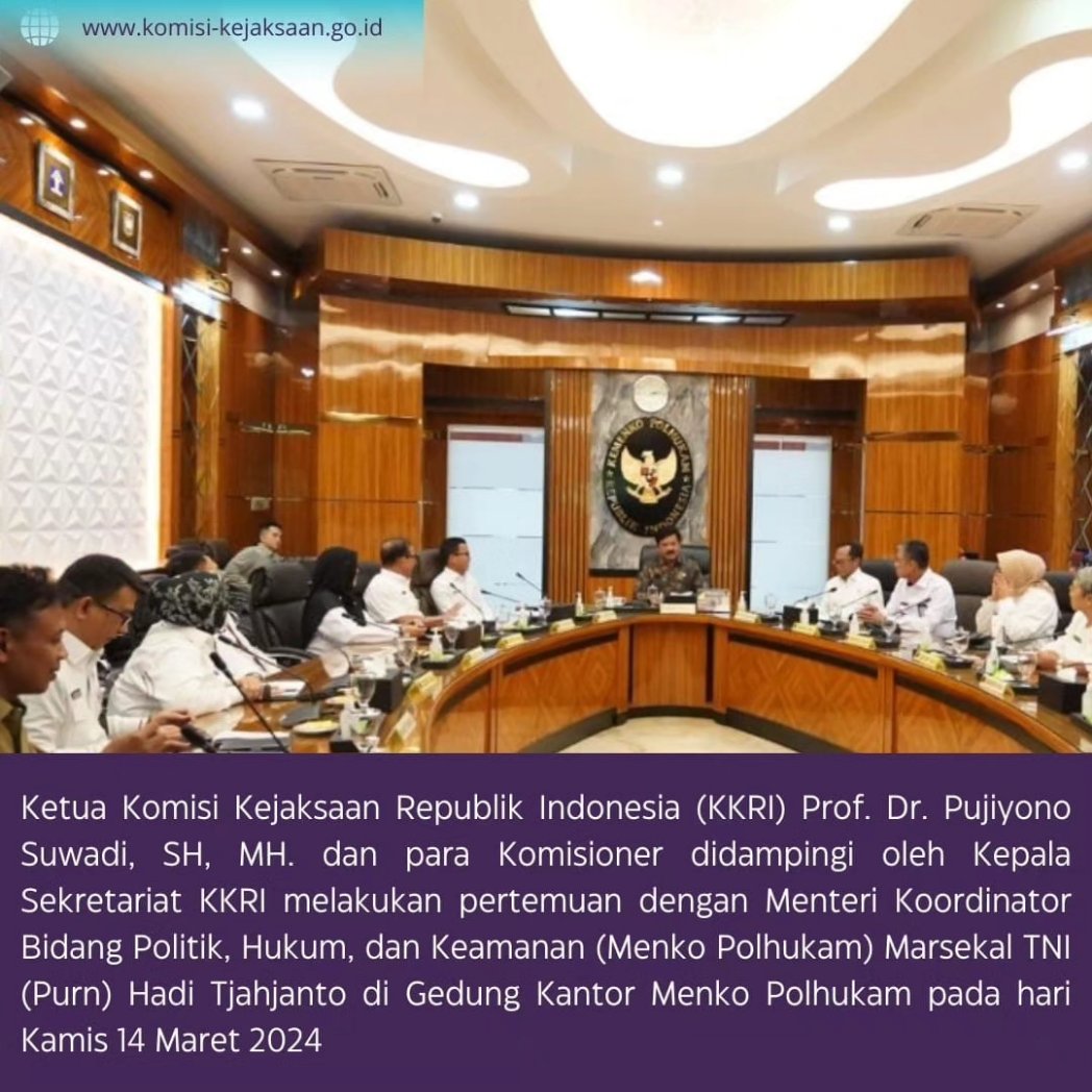 Komisi Kejaksaan RI (@komisikejaksaan) on Twitter photo 