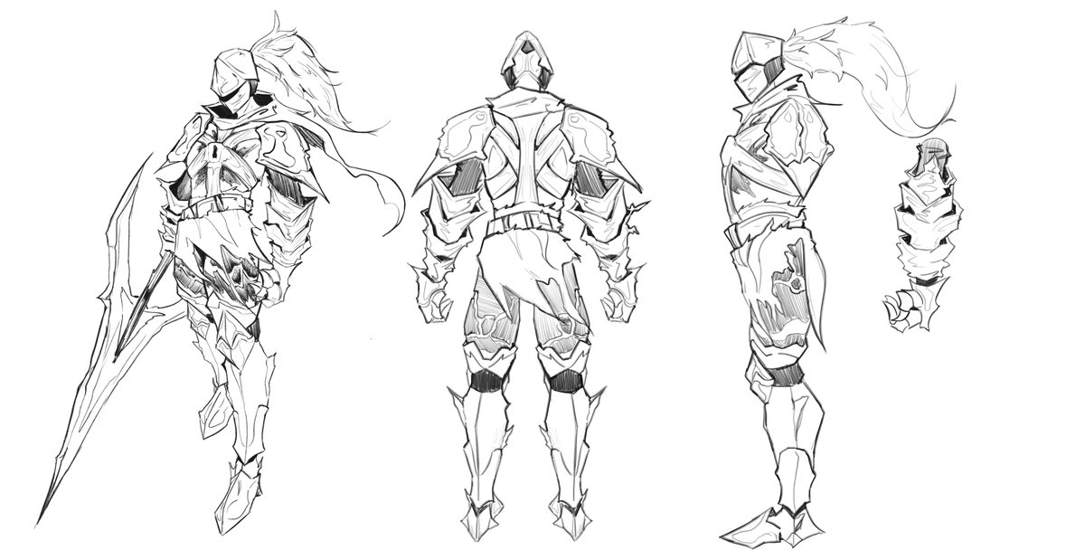 ssshockzz's tweet photo. Dark knight character concept #conceptart #characterdesign https://t.co/Y6qYVkUjsa