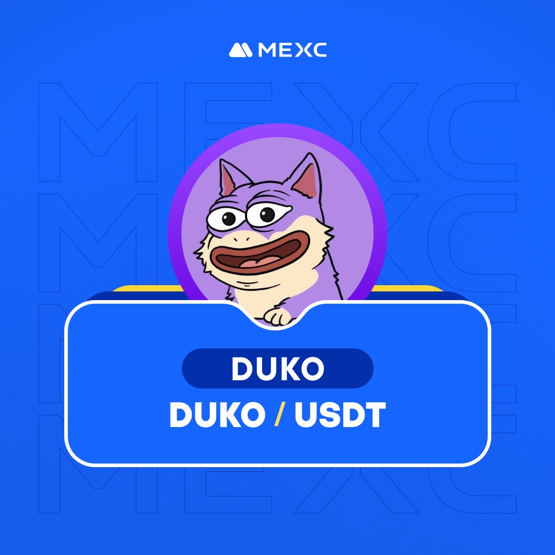 MEXC's tweet photo. We're thrilled to announce that the @dukocoin Kickstarter has concluded and $DUKO will be listed on #MEXC!

🔹Deposit: Opened
🔹DUKO/USDT Trading in the Innovation Zone: 2024-03-16 07:00 (UTC)

Details: https://t.co/ku2CmKCJxk https://t.co/gxCRycW8kG