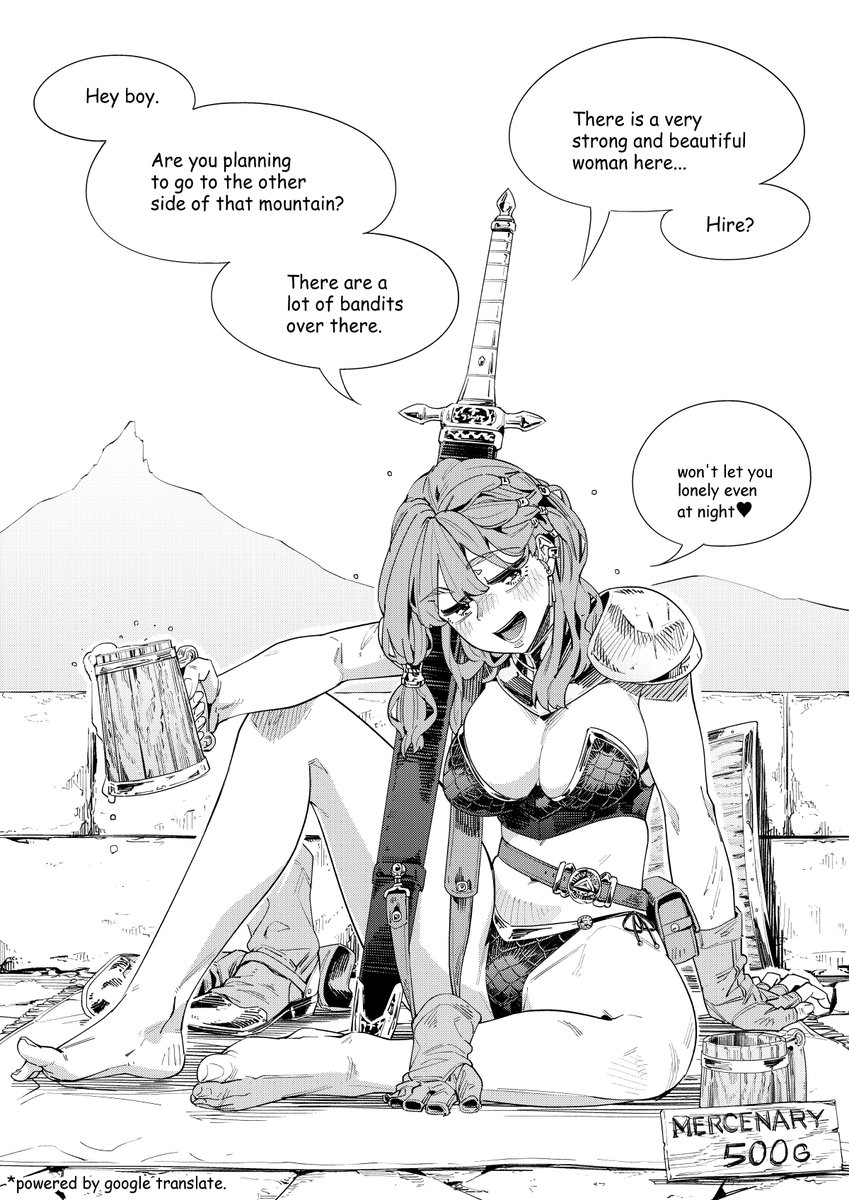 Drunk Lady Warrior Belle.[part1~4.] 