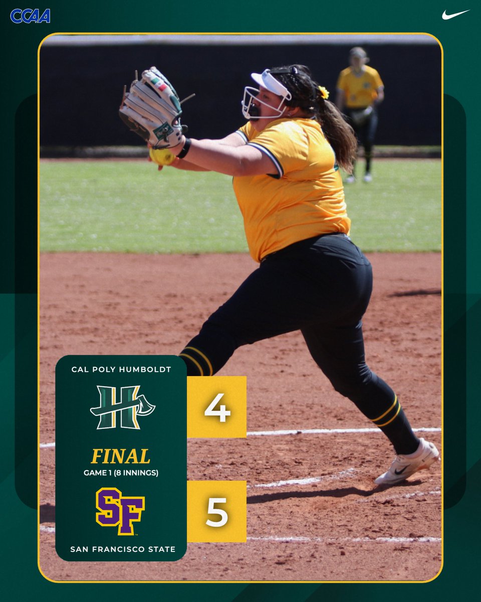 🥎 Final scores from Friday. @Humboldt_SB will look to even the series tomorrow in San Francisco. #GoJacks🪓 #DriveOn