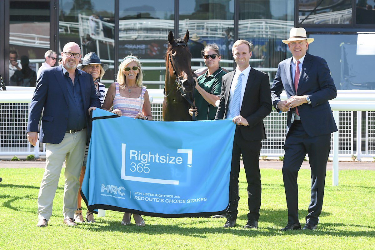 inglis_sales's tweet photo. BOLD BASTILLE (Brazen Beau) secures another victory in the Listed Redoute’s Choice Stakes @MelbRacingClub. The #InglisBanner winner was a $270k purchase for @lindsayparkrace @MathewBecker by @BlueGumFarm from #InglisPremier. https://t.co/eQZYdjbnmw