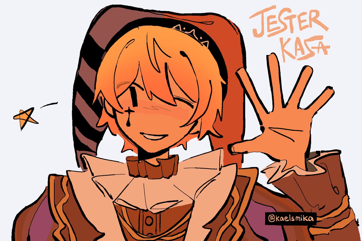 kaelsmika's tweet image. messy jesterkasa #prsk_FA #pjsk_FA