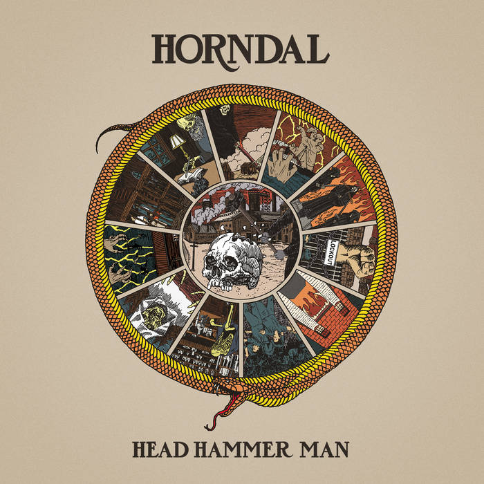 FULL FORCE FRIDAY:🆕April 5th Release 1⃣2⃣🎧 HORNDAL - Head Hammer Man 🇸🇪 💢 3rd album from Stockholm, Swedish Sludge Metal outfit 💢 BC➡️horndal.bandcamp.com/album/head-ham… 💢 @Horndal_Band #HeadHammerMan #SludgeMetal @ProstheticRcds #FFFApr5 #KMäN