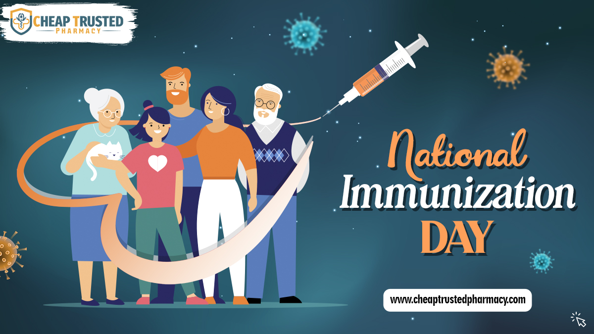 National Immunization Day is celebrated every year on March 16 to convey the importance of #vaccination to the entire nation and #awareness about the #disease and how it can be eradicate from the planet. 
#nationalimmunizationday 
#immunizationday 
#healthy 
#cheaptrustedpharmacy