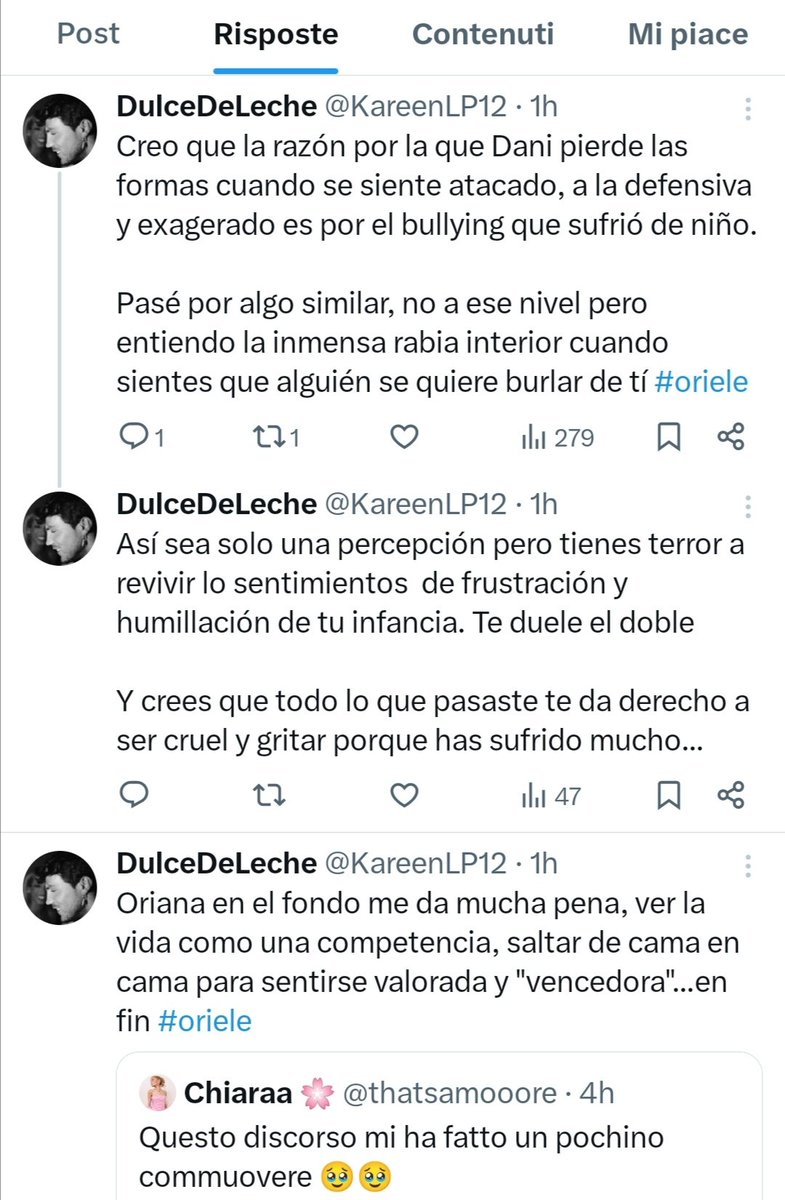 sili_quastro's tweet photo. È questo lo schifo di trattamento che le avete riservato da sempre,quando erano il lite e ora apertamente senza alcun ritegno. Si, perché lei da donna libera qual è può fare ciò che vuole,ma i vostri giudizi sono sempre in prima linea,senza mai cercare di capire i suoi ⬇️ #oriele https://t.co/pkYI6LwP67