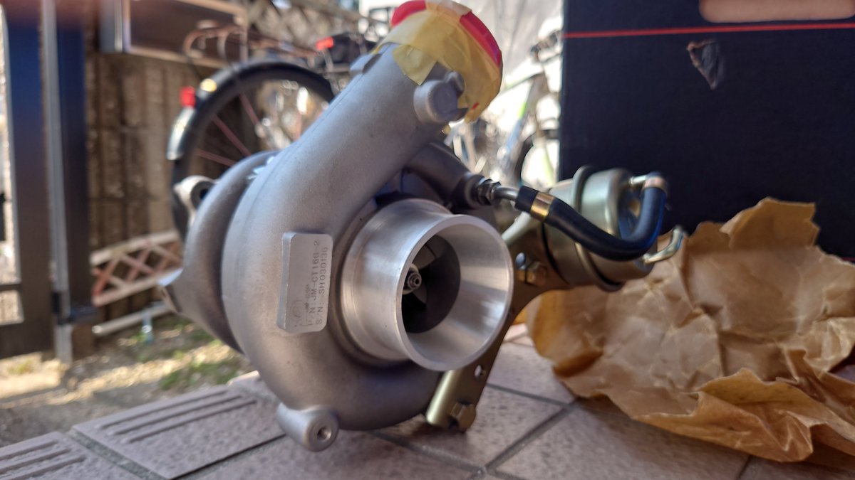 Suicelica_'s tweet image. SW20用アップグレードタービンくん
現物オーバーホールしていらんくなったから売りに行く
誰か1,2万で買う人いたら譲ります。
(今からアプガレに投げに行くのでそれまでに)
JMターボのアップグレード版