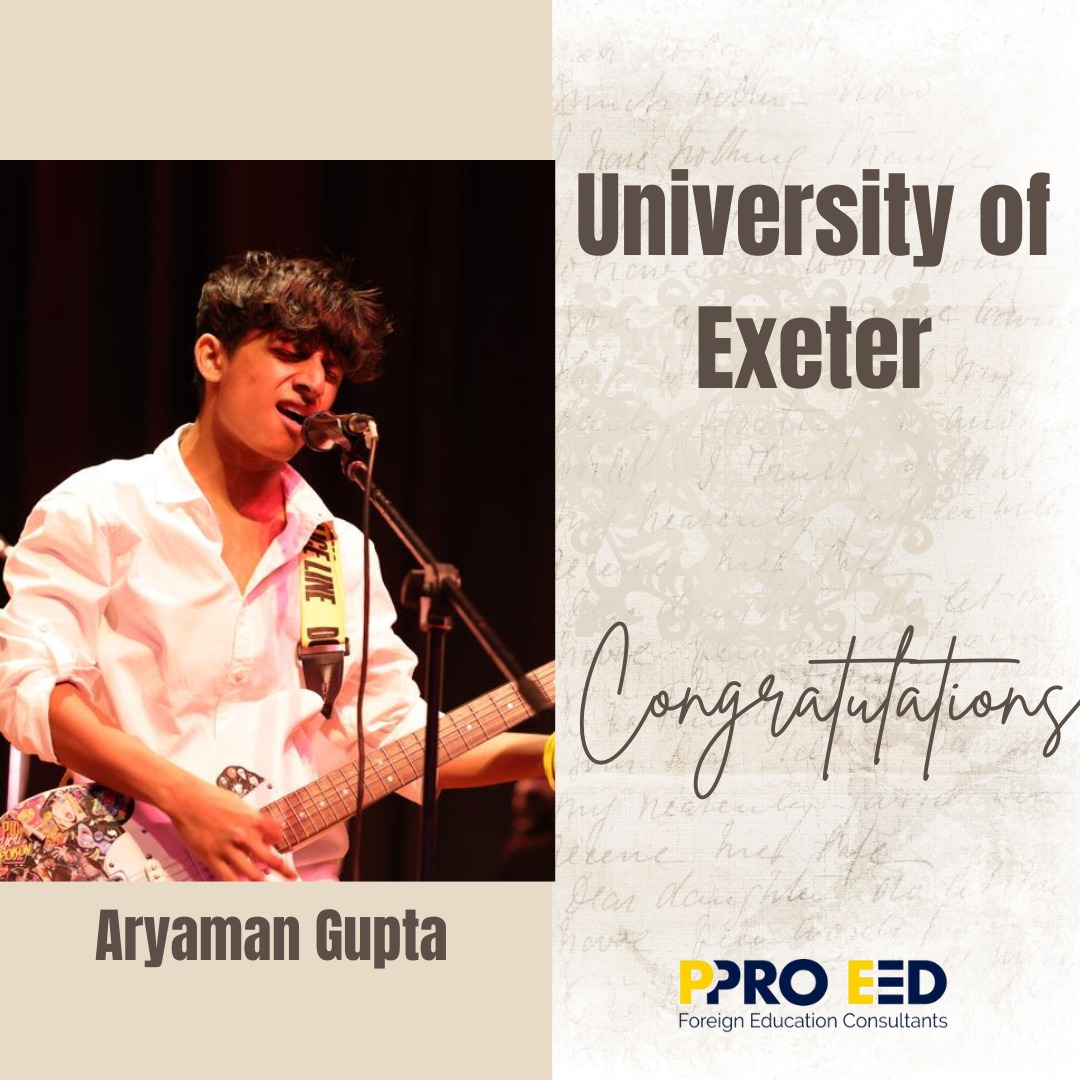 Congratulations to Aryaman Gupta, alumnus of Shiv Nadar School Gurgaon, for his acceptance in BSc Business and Management in the University of Exeter.

#UniversityOfExeter #ShivNadarSchool #Gurgaon #BScBusinessAndManagement #Rank21UK #ResearchTopics #GreatHall #GothicArchitecture