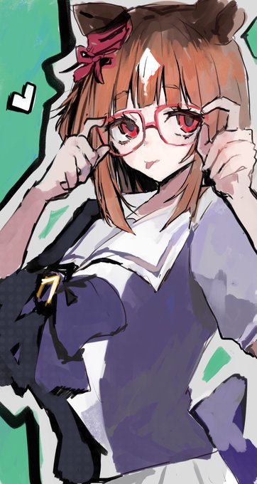 トランセンドちゃんの顔が良すぎる….!!!   #ウマ娘 