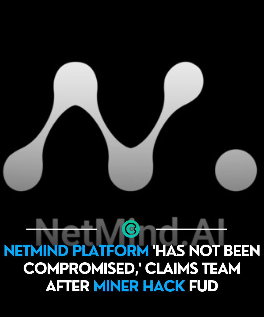 @coinlivespace NetMind platform 'has not been compromised,' claims team after miner hack FUD

NetMind, an AI-powered blockchain platform, has addressed concerns about a recent token crash. The platform denies rumors of a widespread hack, asserting that the exploit was limited to an individual