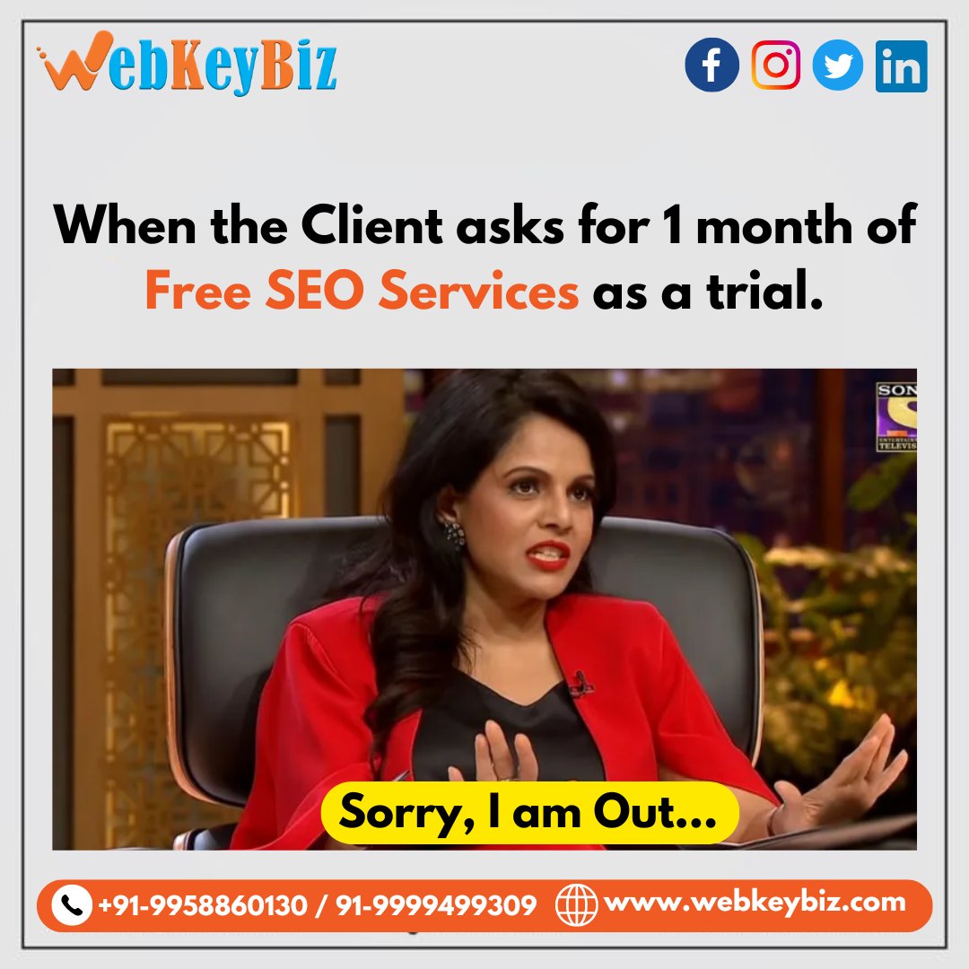webkeybiz's tweet photo. Best Digital Marketing and Web Design Company in Delhi
Call Us:- +91-9958860130 / +91-9999499309
Email Us:- info@webkeybiz.com
Visit Us:- https://t.co/6EIPA53kWL
#digitalmarketingagencyindelhi #websitedesigningservice #freseoservice #seocompanyindelhi #seoserviceindelhi #seo2024 https://t.co/oV6nz6LIj9
