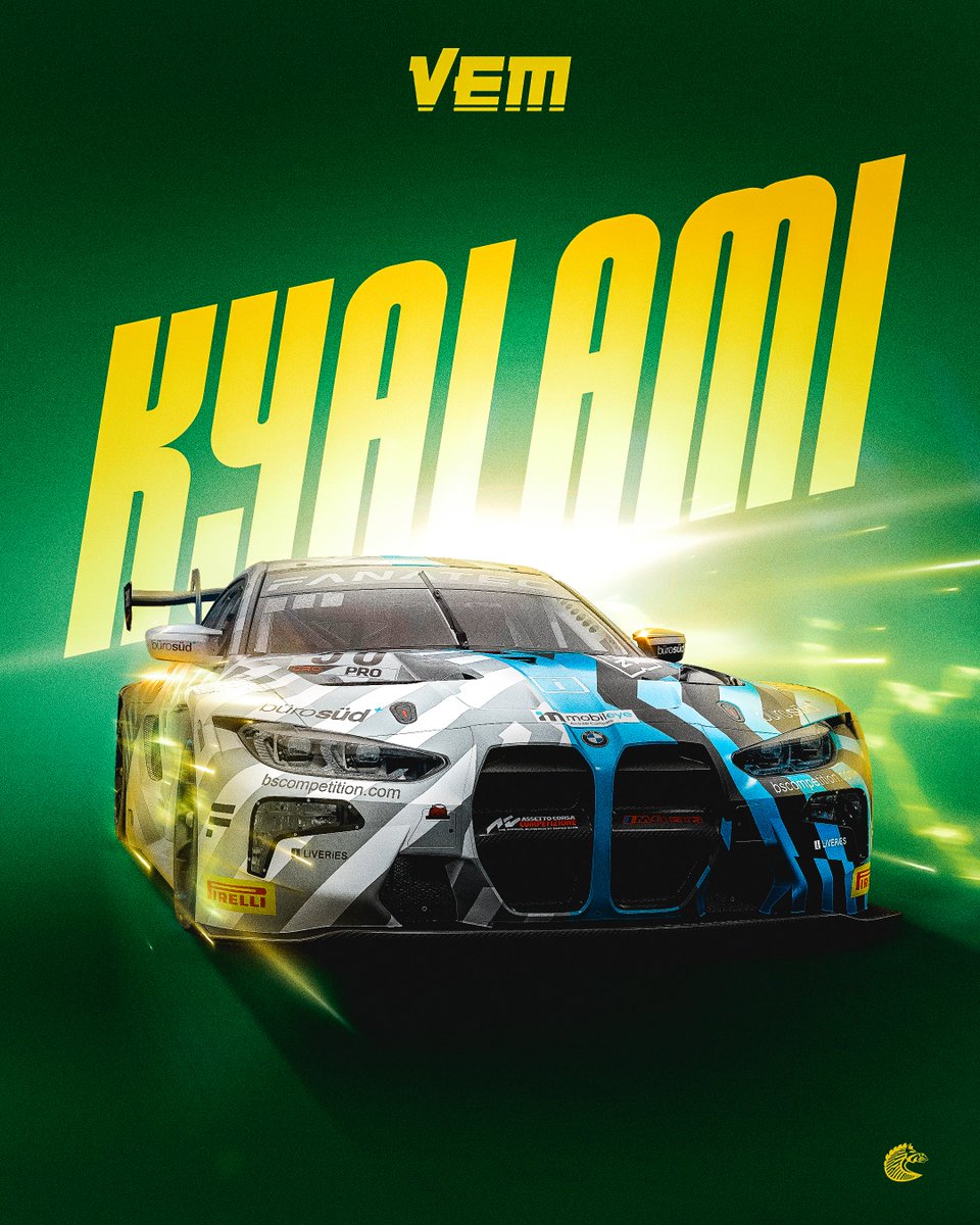 Vroom, vroom? 🤔 More like: VEM, VEM! 💨 6 hours of Kyalami 🇦🇺 in the Virtual Endurance Masters featuring two 🦓🏎️, live from 14:00 CET! #BSCOMPETITION | #ACC