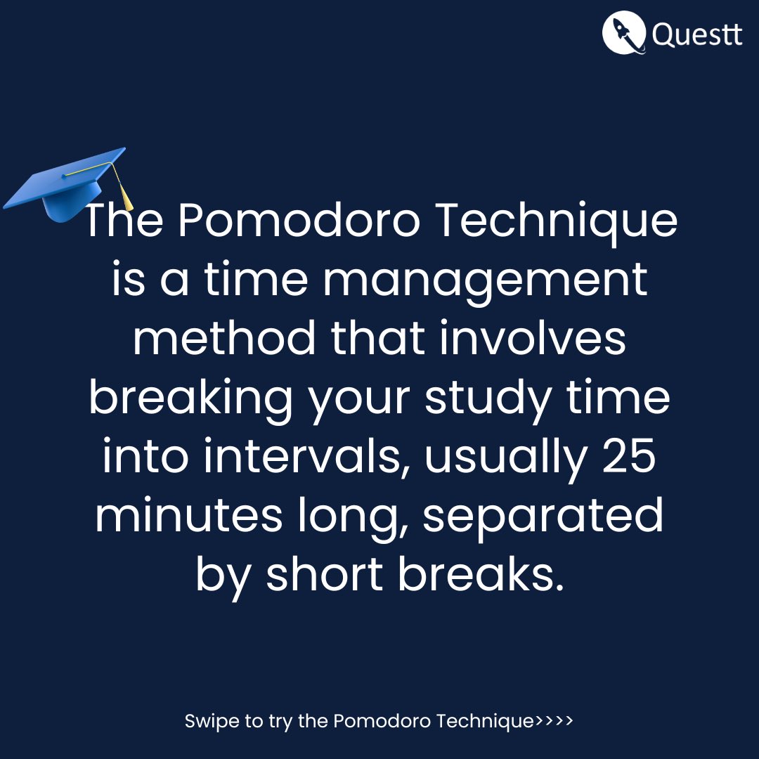 Questt - Unique Study Plan tweet media