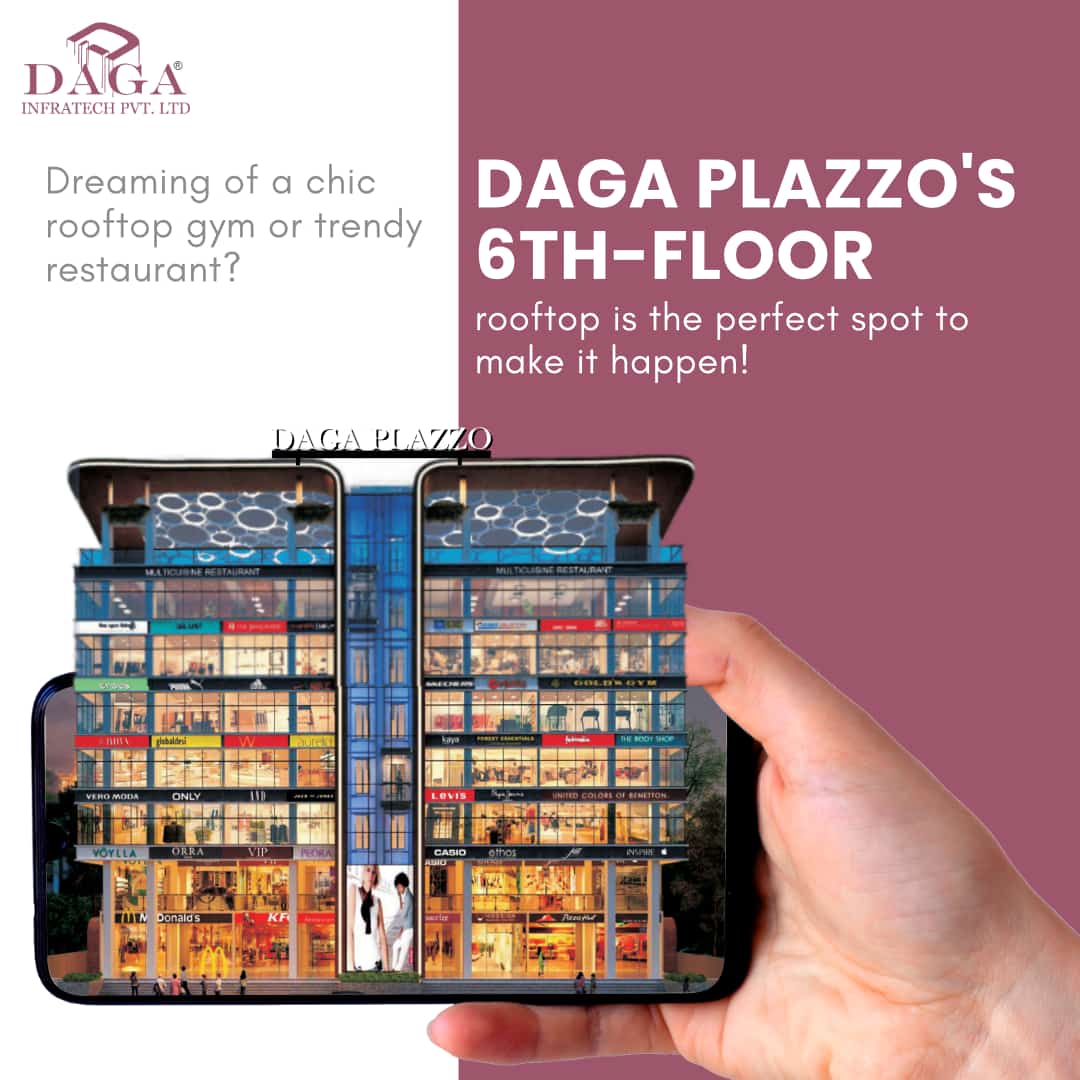 Dagainfratech's tweet photo. Transfer your business vision  into the reality at Daga plazzo rooftop space. Connect with our team today and get your enquiry addressed first hand...
#Dagaplazzo #dagainfratech #realestateinvesting
#RealEstateNews #gatewaytosuccess https://t.co/B9K6DoJgd8