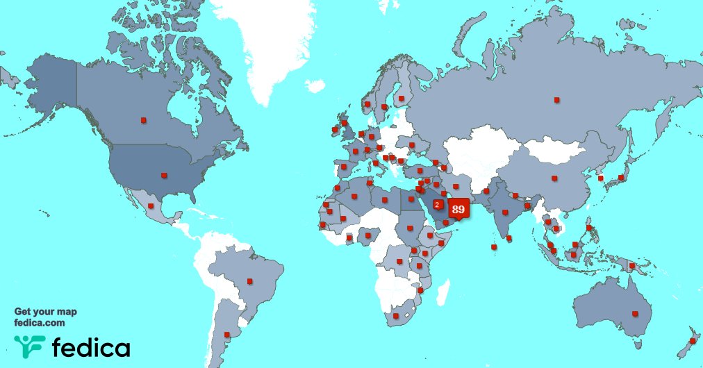 I have 8 new followers from UAE 🇦🇪, and more last week. See fedica.com/!phytopathoman