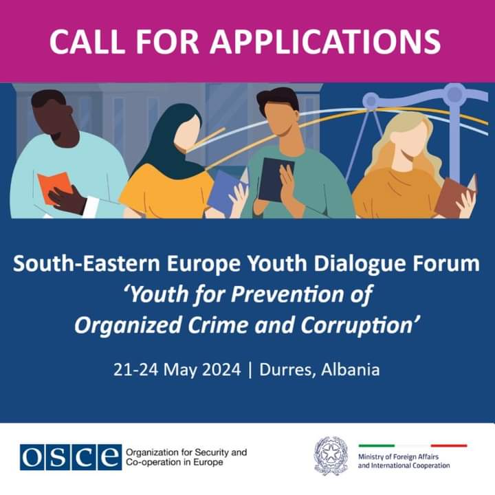 opportunitiesfy's tweet photo. DEADLINE APPROACHING! South-Eastern Europe Youth Dialogue Forum! 🌐 Passionate about combating organized crime and corruption? @OSCE invites YOU to apply for the Youth Dialogue Forum.
Deadline:March 25
🔗 https://t.co/TqL2Ki3BdO
#YouthDialogue #CombatCorruption #OSCE 🌟 https://t.co/IPPg9p1gXf