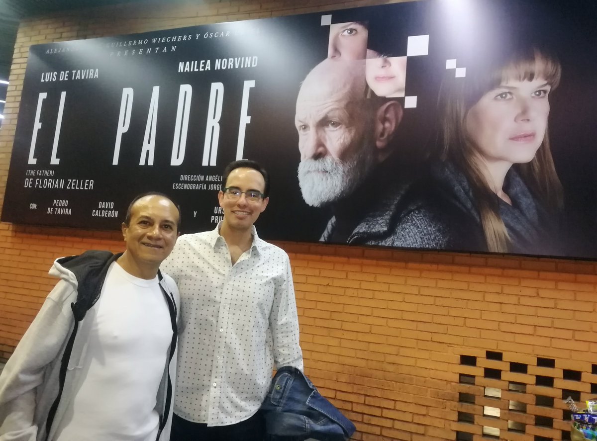 ¡Quedé IMPACTADO con la obra super recomendable #ElPadre protagonizado por el gran Maestro del Teatro #LuisDeTavira y producida por amigo #GuillermoWiechers en el #TeatroFernandoSoler!