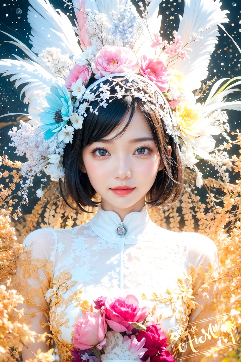 AiMu_Tech's tweet image. 1年間よくがんばりました💮