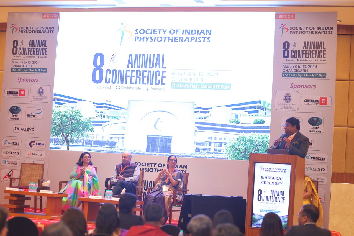 drniteshbansal's tweet image. Had a wonderful experience during the Eighth Annual Conference of the Society of Indian Physiotherapists last week in Chandigarh.

Meeting professional colleagues is always delightful.

#SIPCON #IndianPhysios #Physiotherapy #GlobalPT