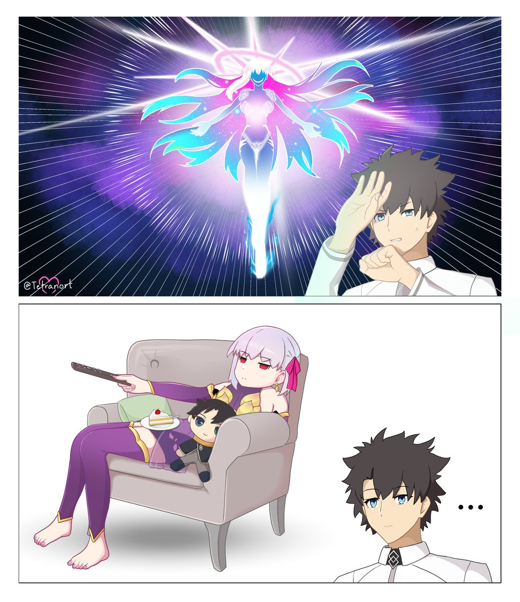 tetranort's tweet photo. The boss as an enemy vs. the boss as an ally
#FGO https://t.co/SpFB0dwU3S