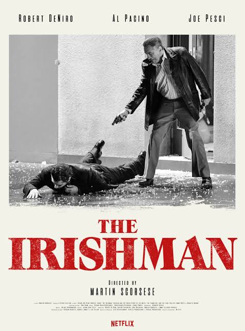 Viernes de película con #TheIrishman dirigida por Martin Scorsese. 🎬