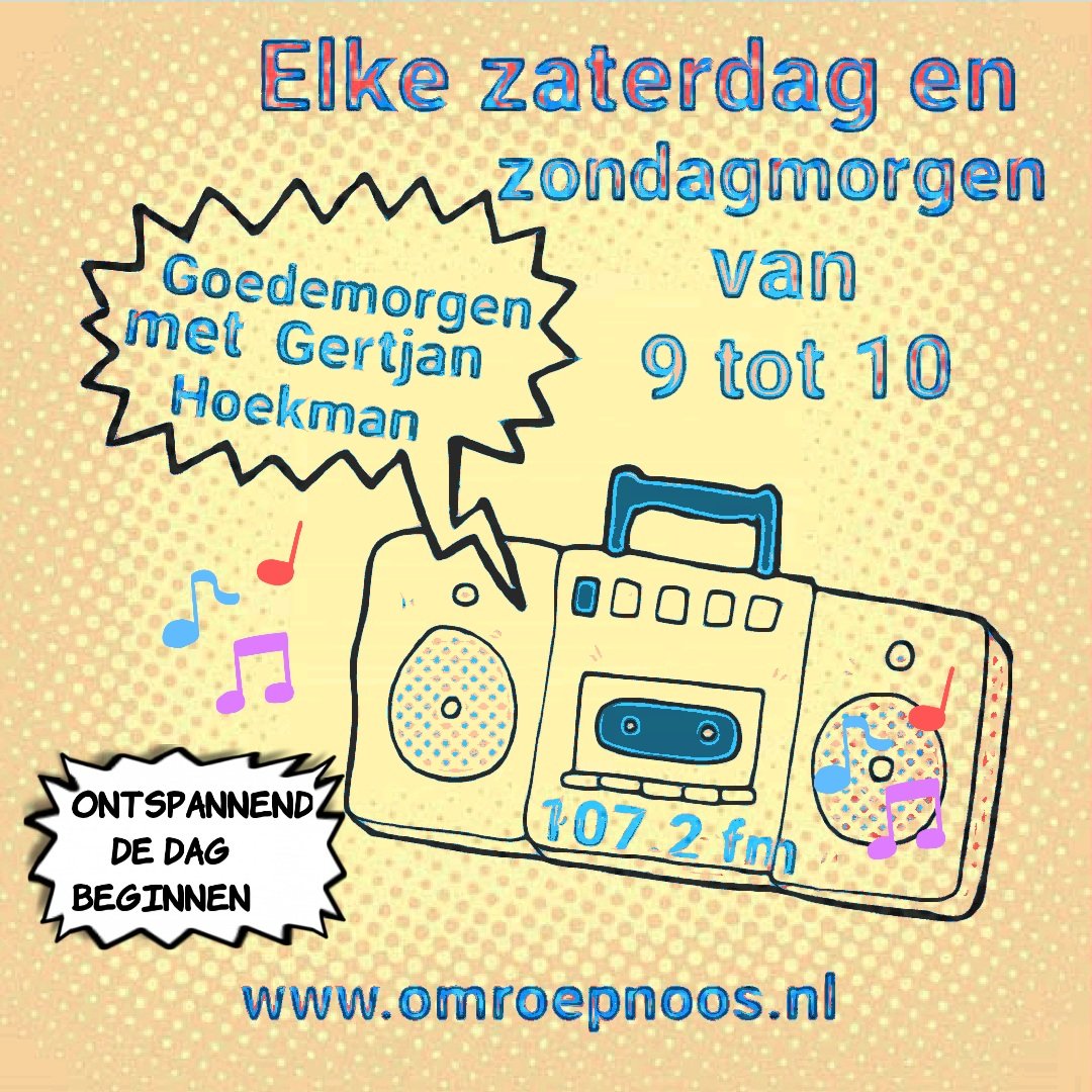RadioSVB's tweet photo. Het weekend begint hier op https://t.co/SzLlpVz7IO Za &amp; Zo  
Vanaf 9 uur. https://t.co/JwVENQnstO