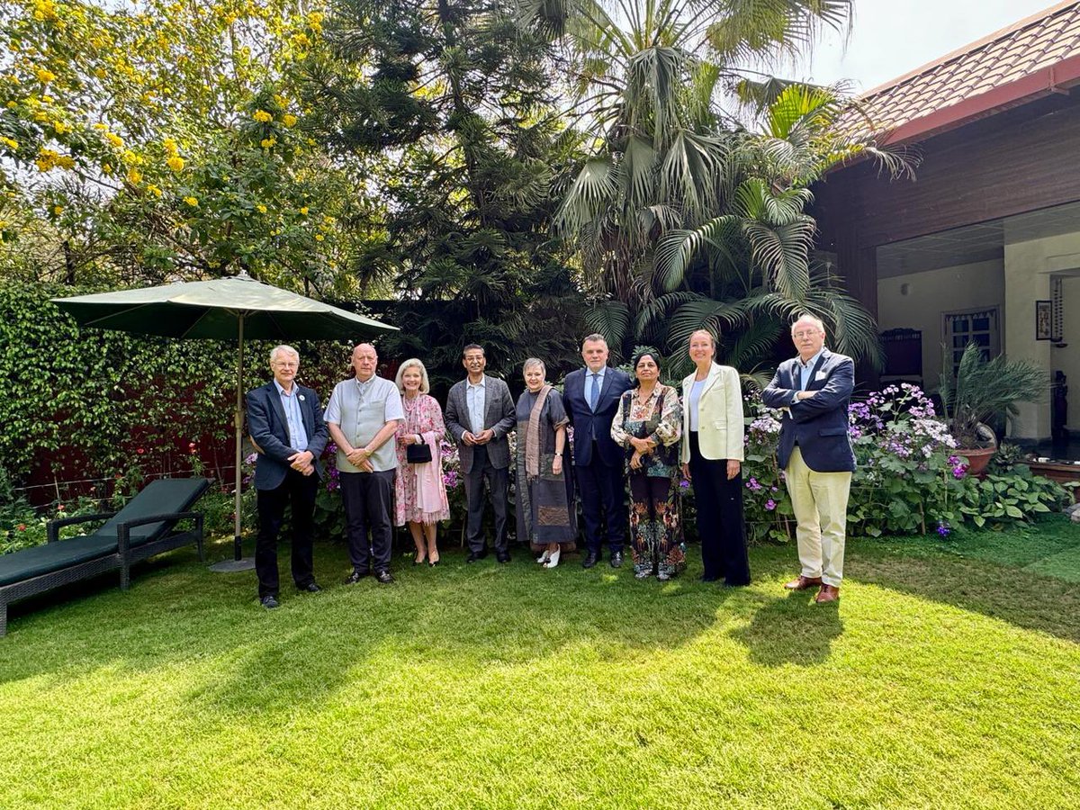 Fantastic gathering this morning. Enriching discussion and exchange of views. Thanks to Shri Bharat Lal and Dr. Jagdeep Gupta @Vidurji @SwedeninIndia @norwayinindia @FinlandinIndia @IcelandinIndia @India_NHRC @DenmarkinIndia @CSEINDIA