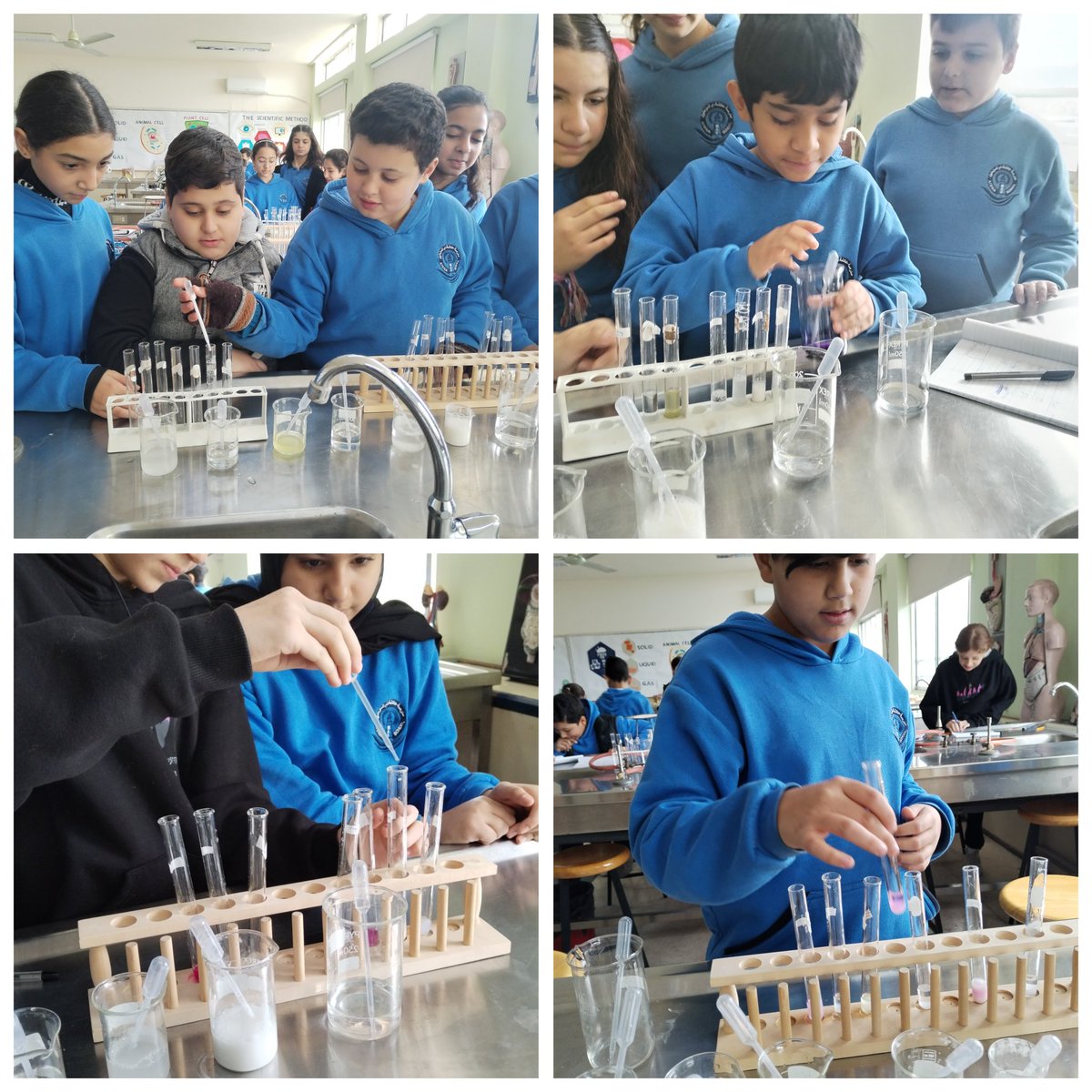 lamis36568737's tweet photo. Through chemical reactions, scientists can bring their imaginative concepts to life, creating new materials and exploring different products. 
#chemicalReactions
@NElakhdar 
@MakAishaSchool https://t.co/cfcZLT7kah