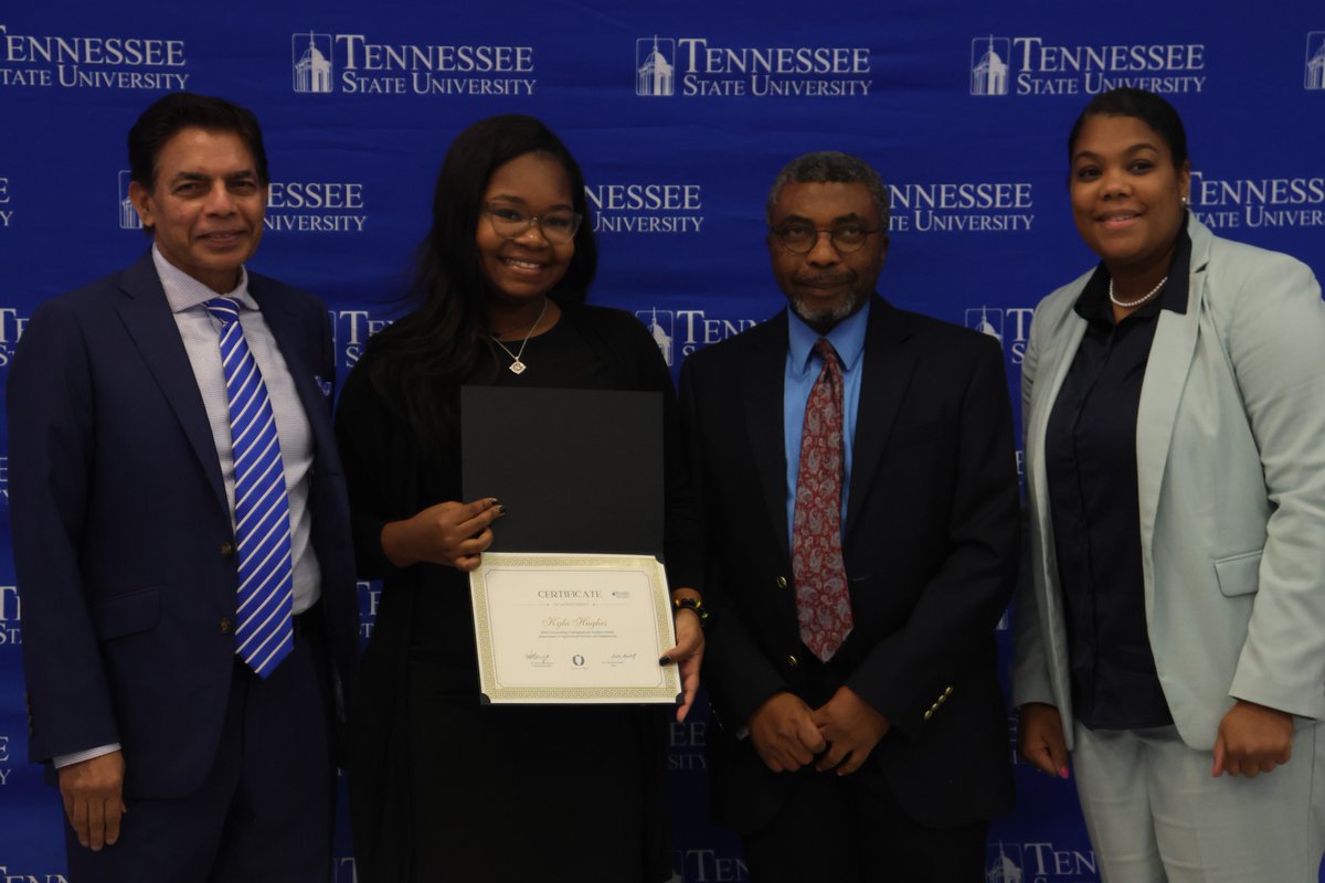 TSUCollegeofAG's tweet photo. Back after a COVID hiatus, the 2024 Awards Luncheon was on today y'all! After four days of #TSUAgWeek2024 celebrations, we brought it home today by recognizing some the best of us! Congrats to all the students, faculty, and staffers who won awards for their efforts! https://t.co/o75IfogFMn