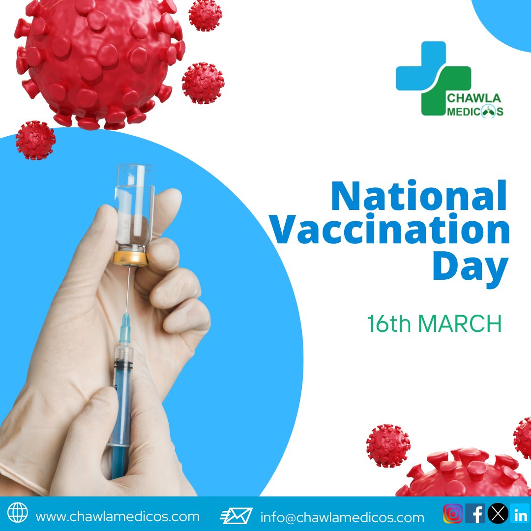 ChawlaMedicos's tweet photo. National Vaccination Day.
.
.
.
@chawlamedicos_ #chawlamedicos #nationalvaccinationday 
#vaccinationday #vaccination #life #healthcoach #health #healthylife #viral #viralpost #trending #trenidingpost #healthytips
#livehealthy #enzabuzz https://t.co/ZBtXlPOBvc