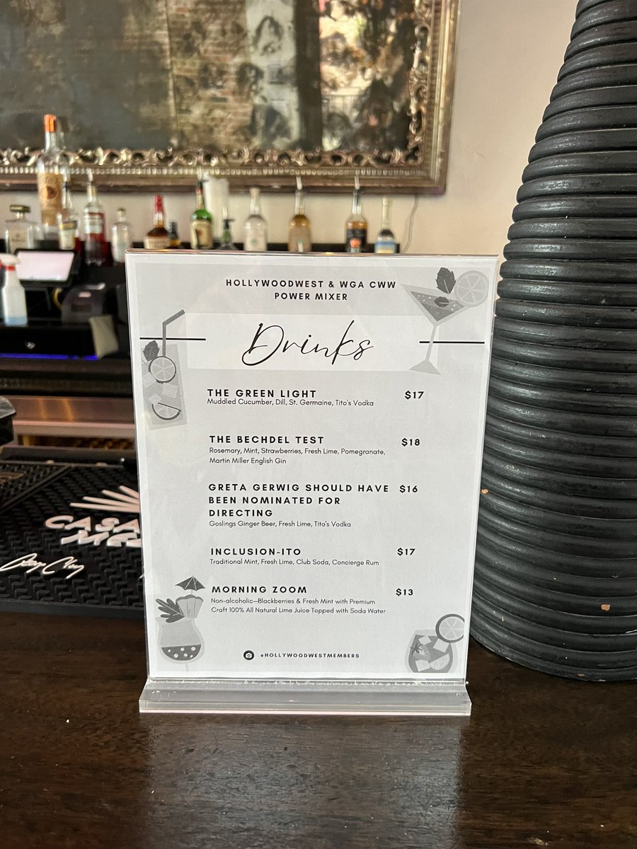 2degreesofalie's tweet image. This week I had the pleasure of co-hosting a super fun mixer for women writers from @WoWGAW and execs from  Hollywood WEST. #writing #wga #womeninfilm #hiremorewomen #womensupportingwomen #womenshistorymonth