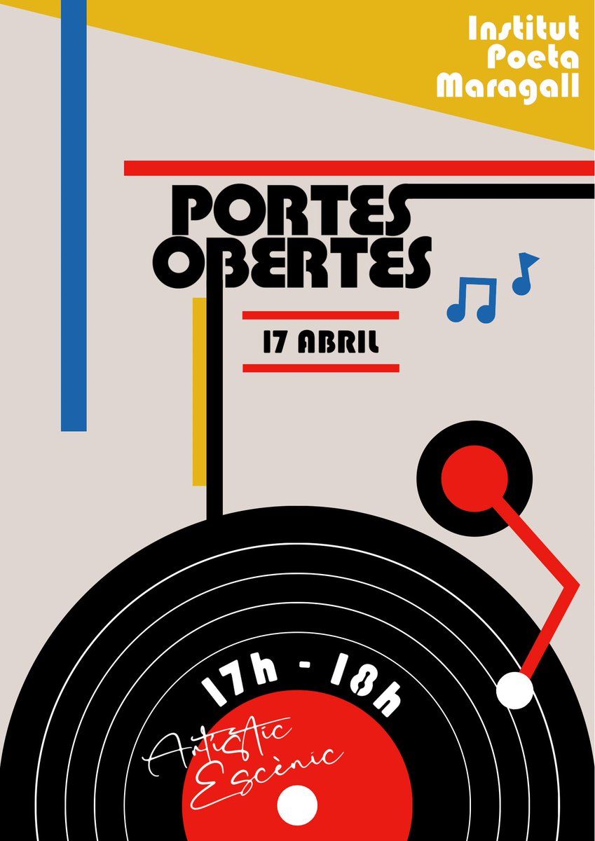 Ins. Poeta Maragall tweet media