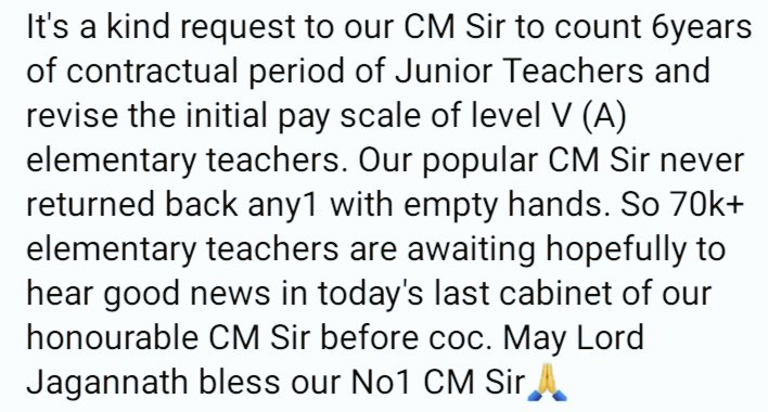 PRAJNAP74035619's tweet photo. @CMO_Odisha 
@MoSarkar5T 
@VKPandian0 
@ArgusNews_in 
@kanak_news 
@ojtabbsr https://t.co/f2dqfoA095