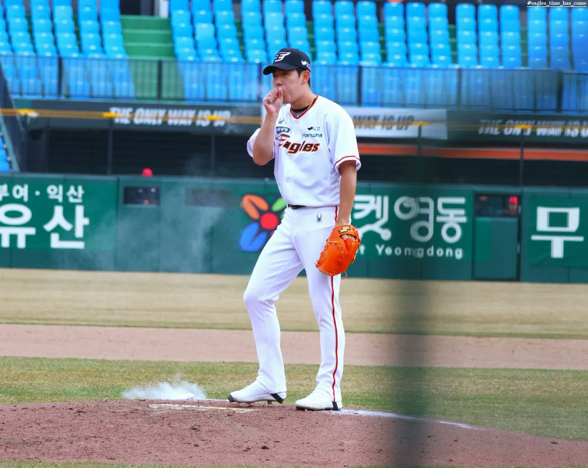 ETSC41's tweet photo. 2024.03.12

#한화이글스 #한승주 #NO_59 https://t.co/kVjUPSf492