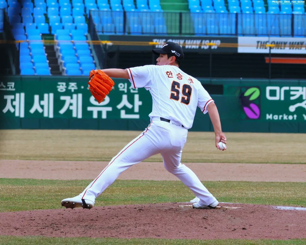 ETSC41's tweet photo. 2024.03.12

#한화이글스 #한승주 #NO_59 https://t.co/kVjUPSf492