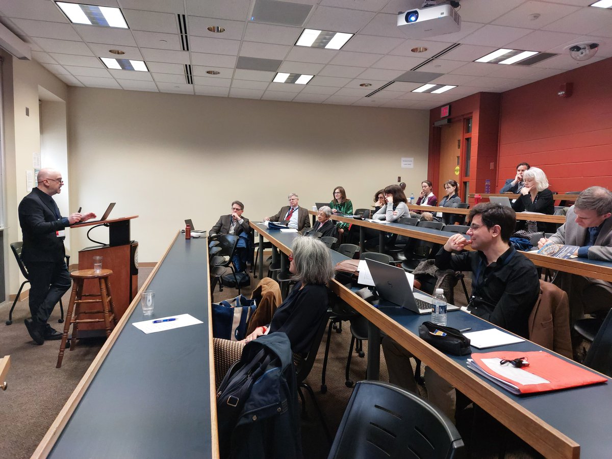 ScriptTrans's tweet image. It’s been exciting to present ideas from @HorizonEU #RESTORY research project to our American fellows at #MAA2024. A @UnivBabesBolyai &amp;amp; @CNRS panel. Adinel C. Dincă, Monica Brînzei, Matteo Esu, and Giacomo Signore.