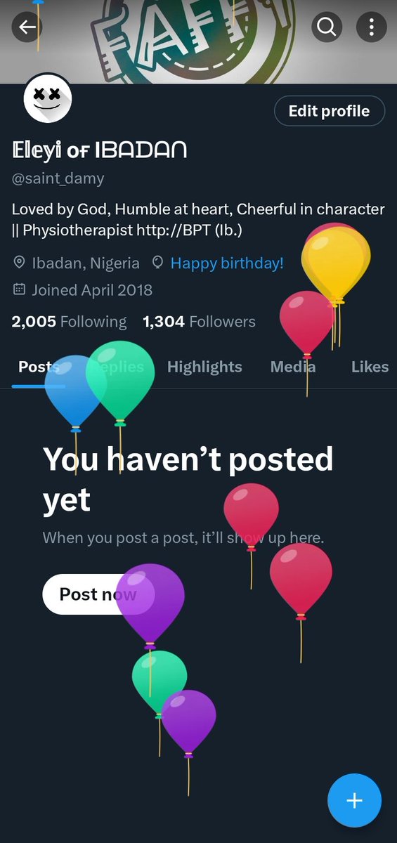 saint_damy's tweet photo. I got ballons today ☺️ 🥳🥳 https://t.co/3x4xBY73z3