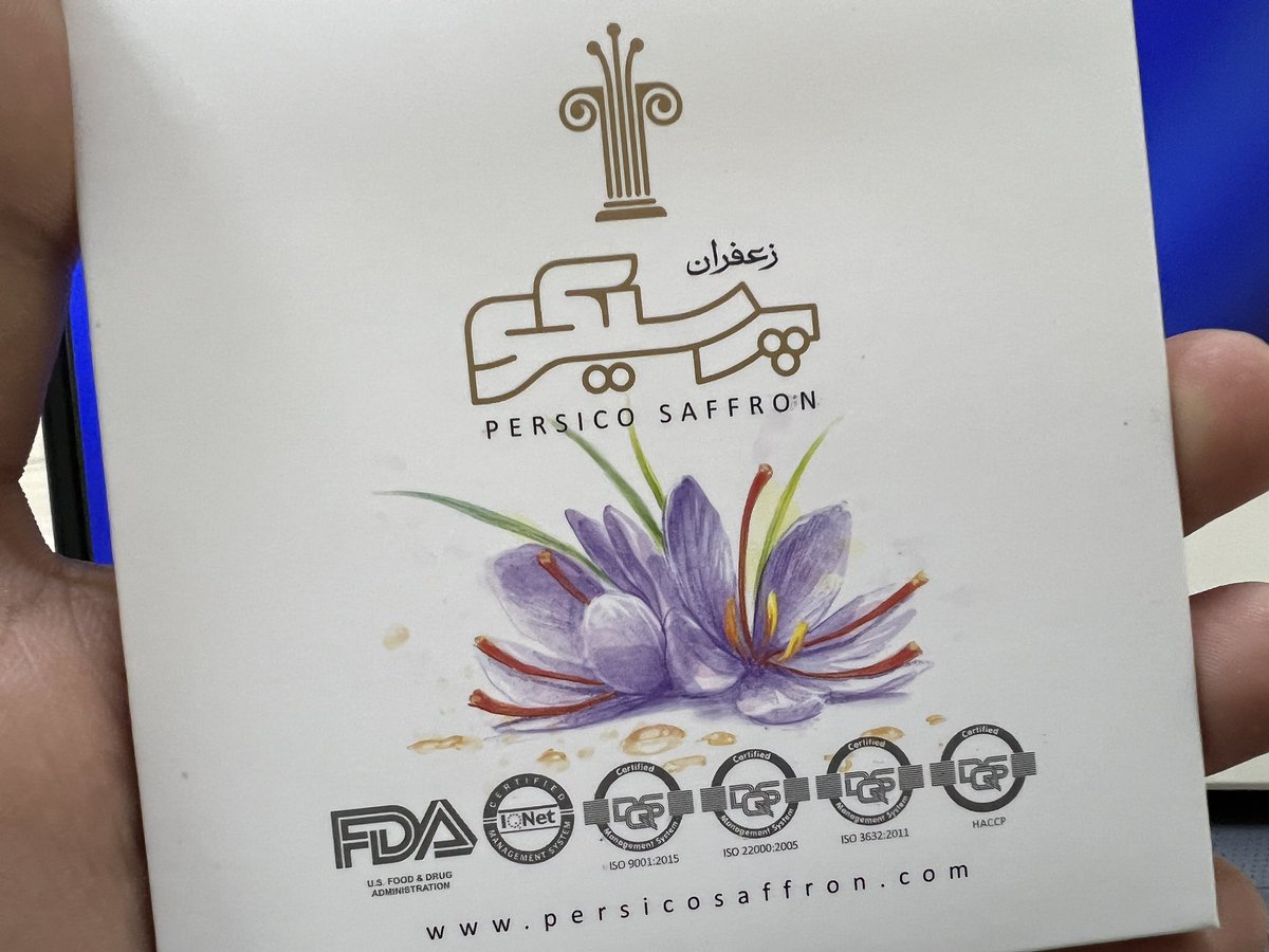 muzamil_toori's tweet photo. #SaffronPowder Stock Available only 40Boxes
Its a Premium Quality #Saffron #FDA #HACCP ##ISO2200 #IS09001 Approved
For order WhatsApp 03215155594
Box Price 2500 Delivery All over Pakistan https://t.co/YmJFW1C5zC