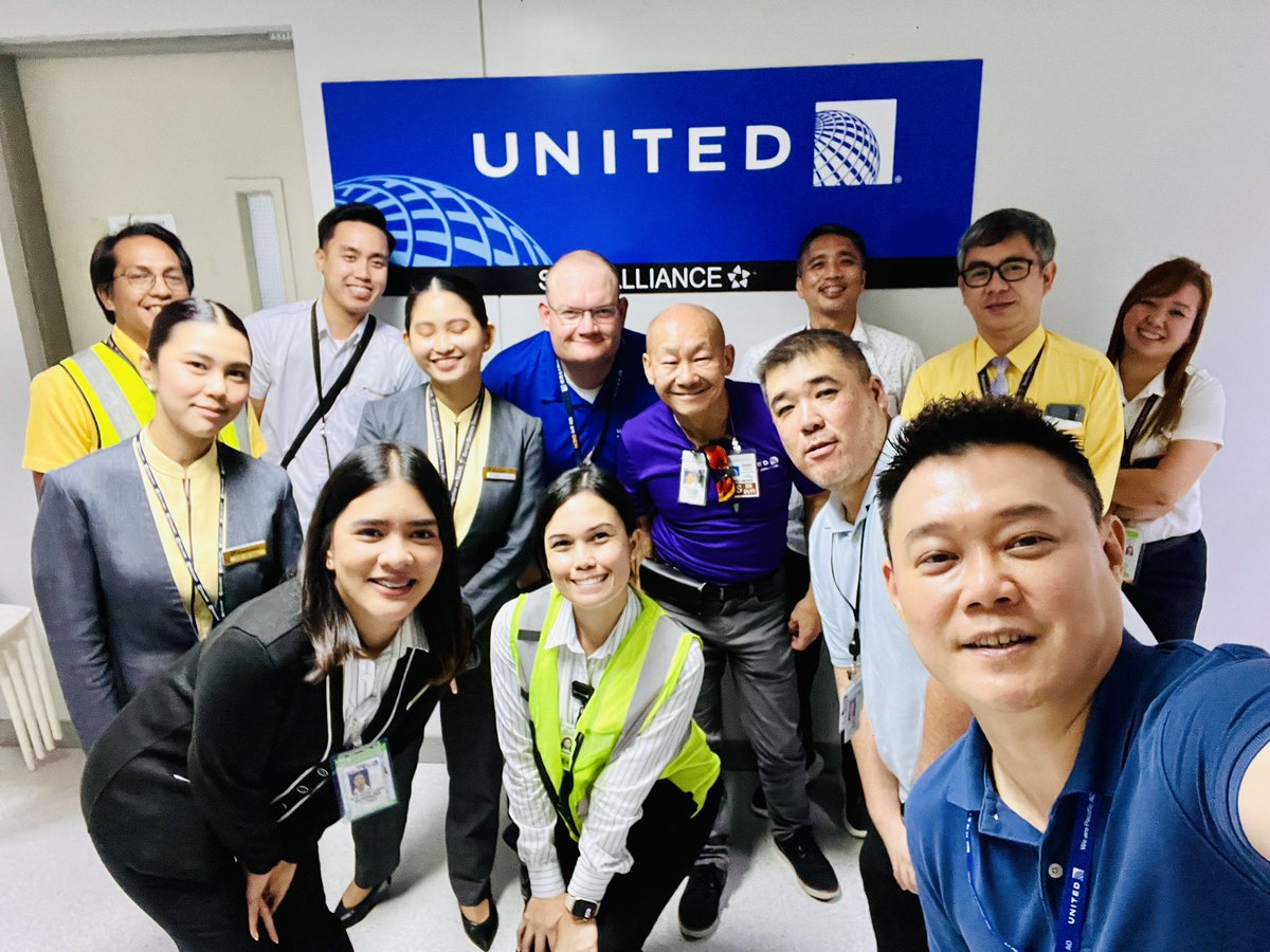 Kudos to MNL GM Bryan Lim and Team MNL for keeping our operations SAFE and taking care of our customers. @weareunited @WeAreUAMNL @UAPacificSafety @AOSafetyUAL