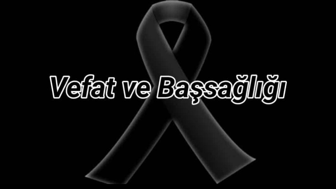 Kurumumuz personeli Serdar BAŞPINAR'ın babası vefat etmistir. Cenaze bugün ikindi namazına müteakip Sandikli/Başağaç köyünde defnedilecektir. Merhuma Allah'tan rahmet kederli ailesine baş sağlığı dileriz.