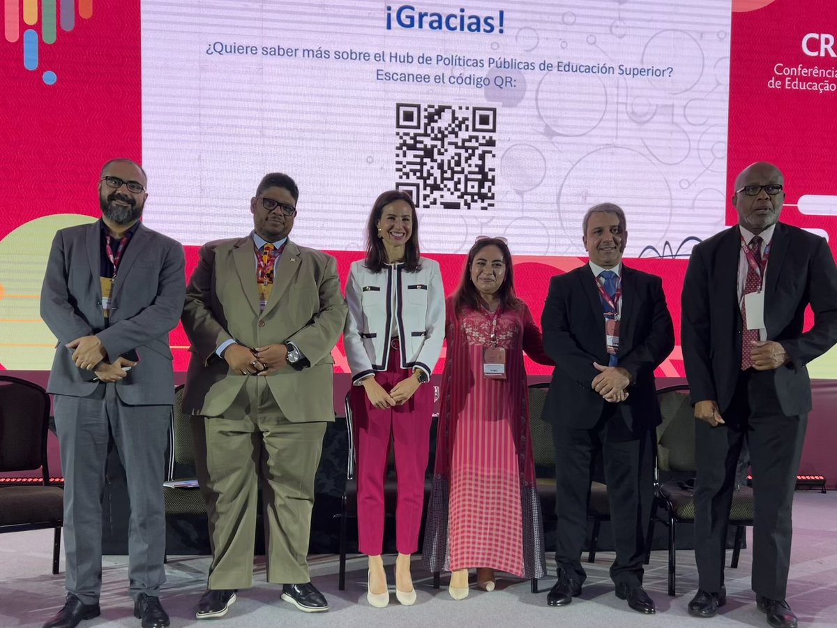 #CRES+5 se plantean nuevos desafíos para la Educación Superior en Latinoamerica tras múltiples crisis y la llegada de la IA. Se evaluaron avances y retrocesos en las metas planteadas. Un espacio inclusivo articulado por @iesalcunesco 
cres2018mas5.org