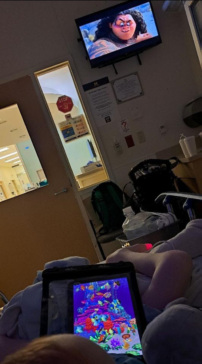 McDealWithIt's tweet photo. I wasn't lying about that second part @TheRock. This kid loves this movie, but could do without the hospital visit to make that happen. https://t.co/aUJ5aELsQh