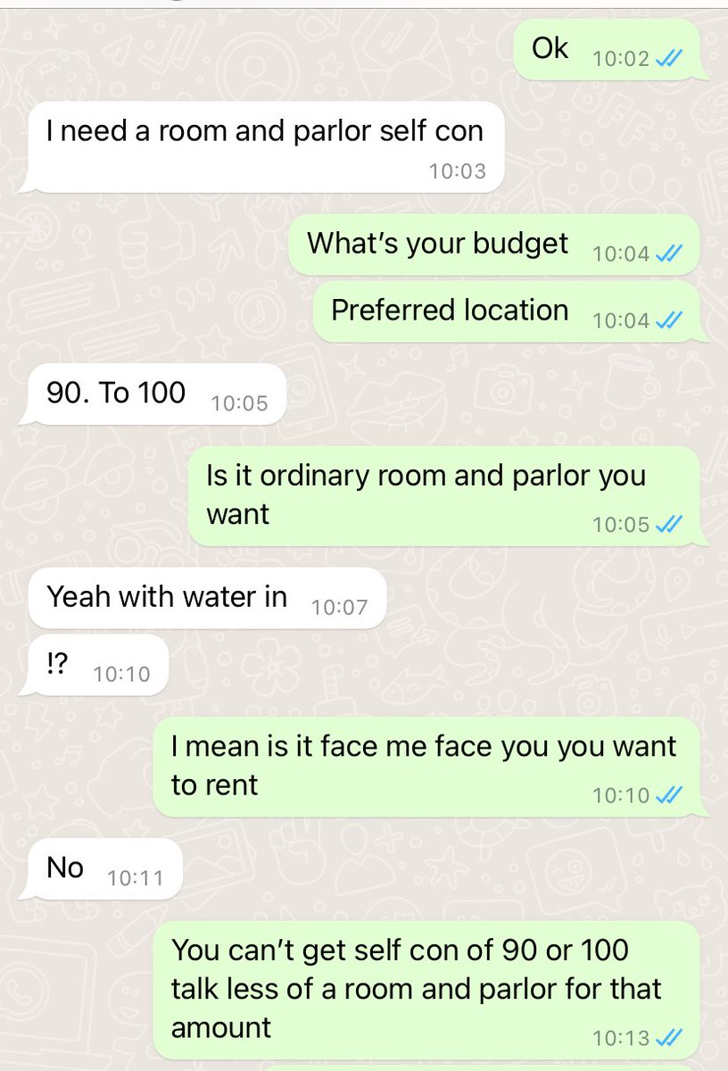 See this person now 🤣🤣🤣 Room and parlor self con for 90/100k when no be me build house and with the way building materials cost o, he still Dey find house with this kind of budget