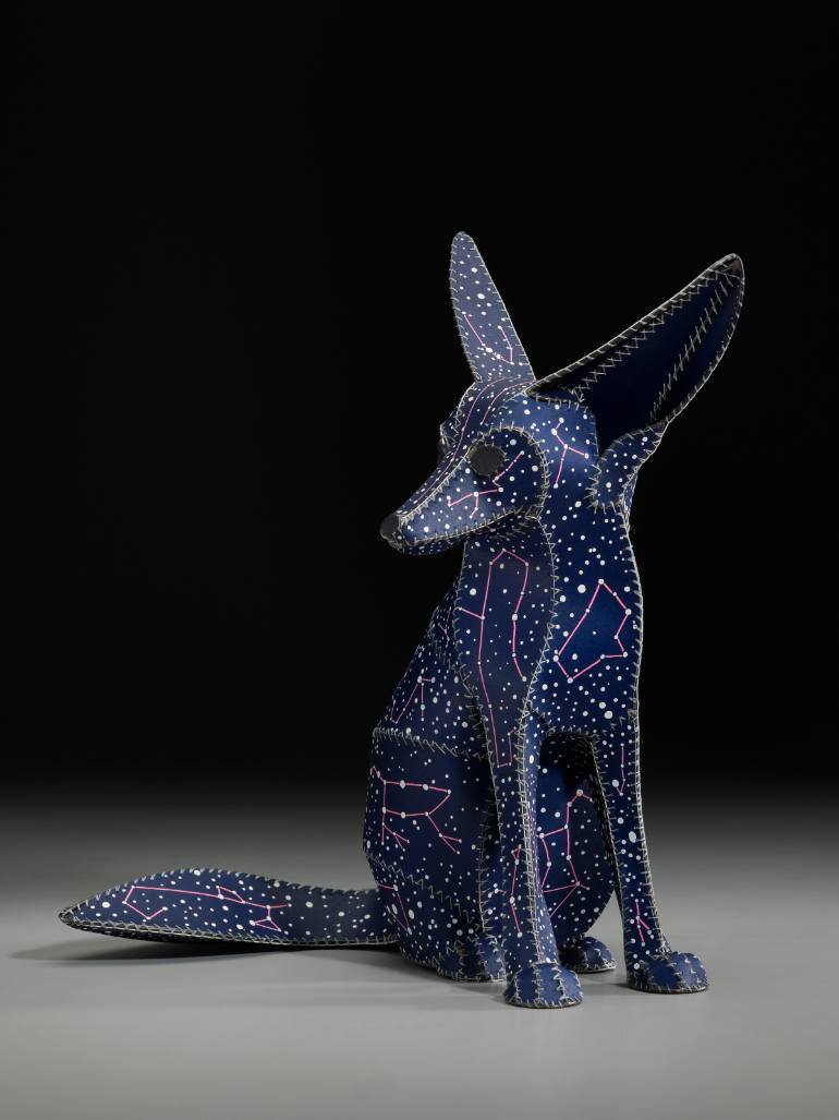 Fennec fox (dog star) by Anne Lemanski #womensart