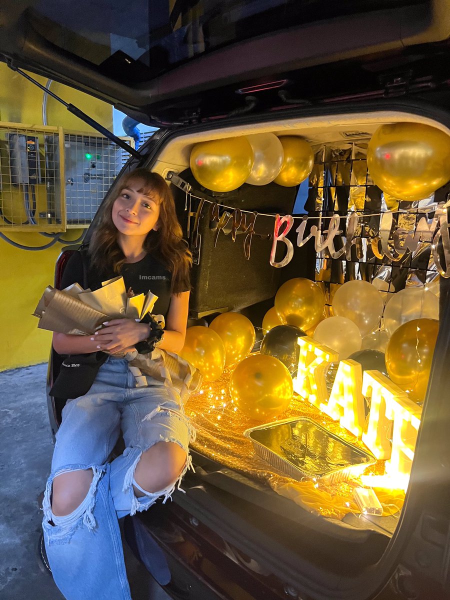 imcams_'s tweet photo. This may be the simplest surprise you'll get for your birthday but the huge amount of appreciation was there. We saw it, we heard it and we felt it, kath. We love you so much! Ang dali at ang sarap mong pasiyahin 🫶🏼🥹 https://t.co/8EL448JS6L
