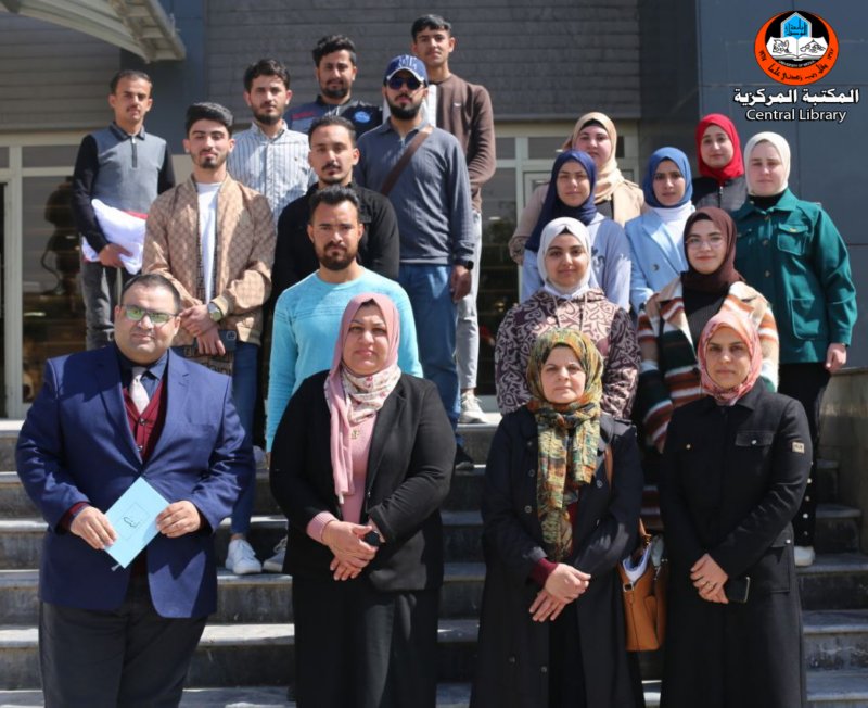 Receiving Undergraduates from College of Agriculture and Forestry uomosul.edu.iq/en/libcentral/… @UniversityofMos @cl_uom @4sayf #library #libraries #mosul #Iraq #Awareness #KNOWLEDGE #Humanity #services