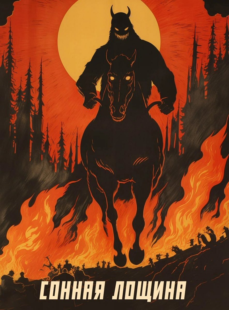 Как бы выглядели популярные фильмы ужасов, если бы их показывали в советском кинотеатре 😯