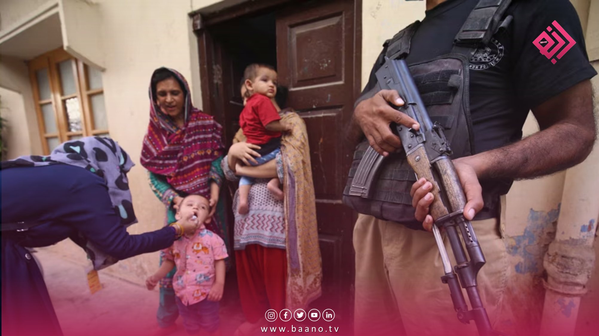 اولین مورد مثبت پولیو در بین کودکان سال روان در ولایت بلوچستان پاکستان گزارش شده است.